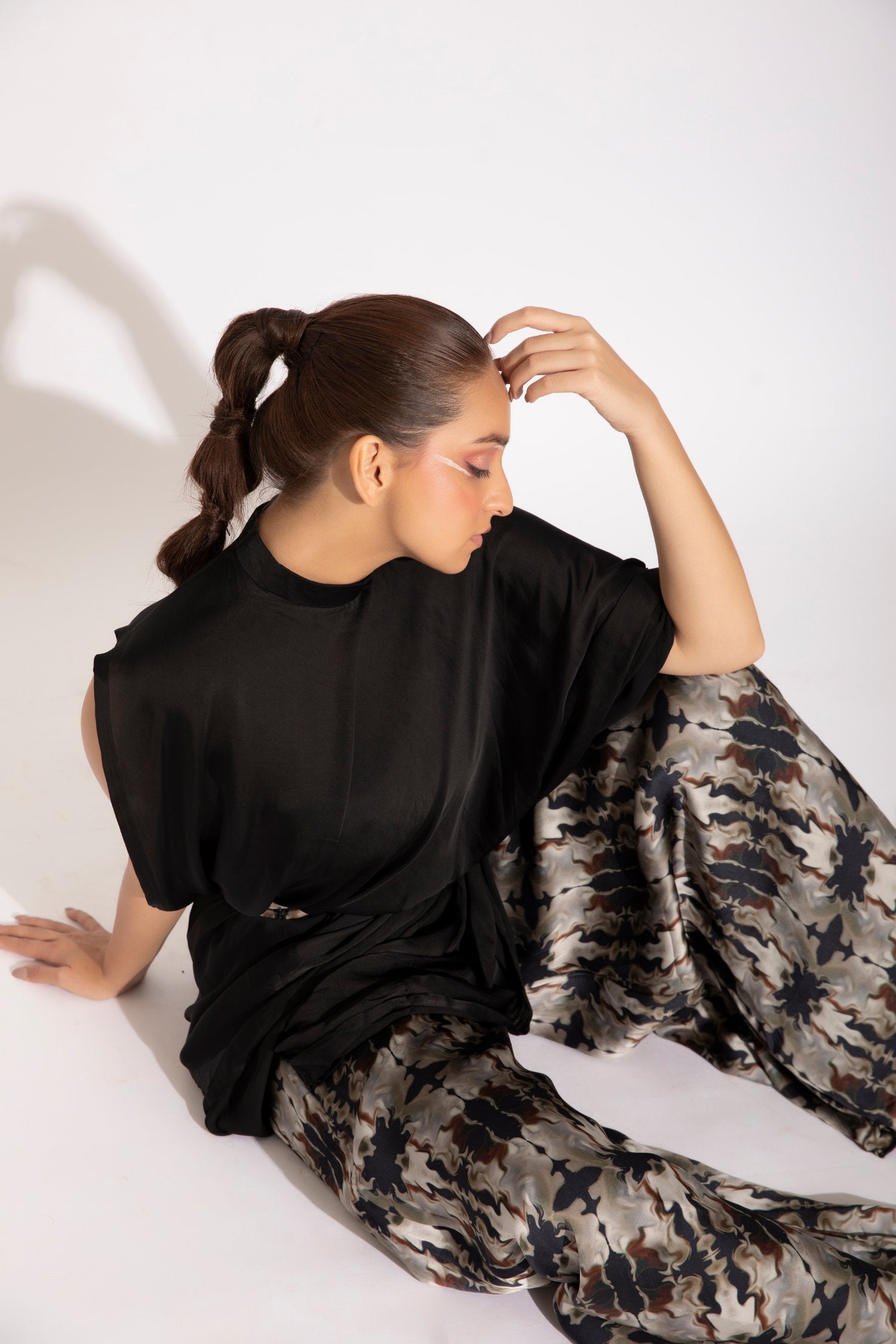 Pant Sari With A Pallu
