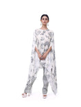 Load image into Gallery viewer, Floral Silk Suit set
