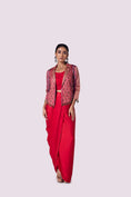 Load image into Gallery viewer, Kantha co-ord set with jacket

