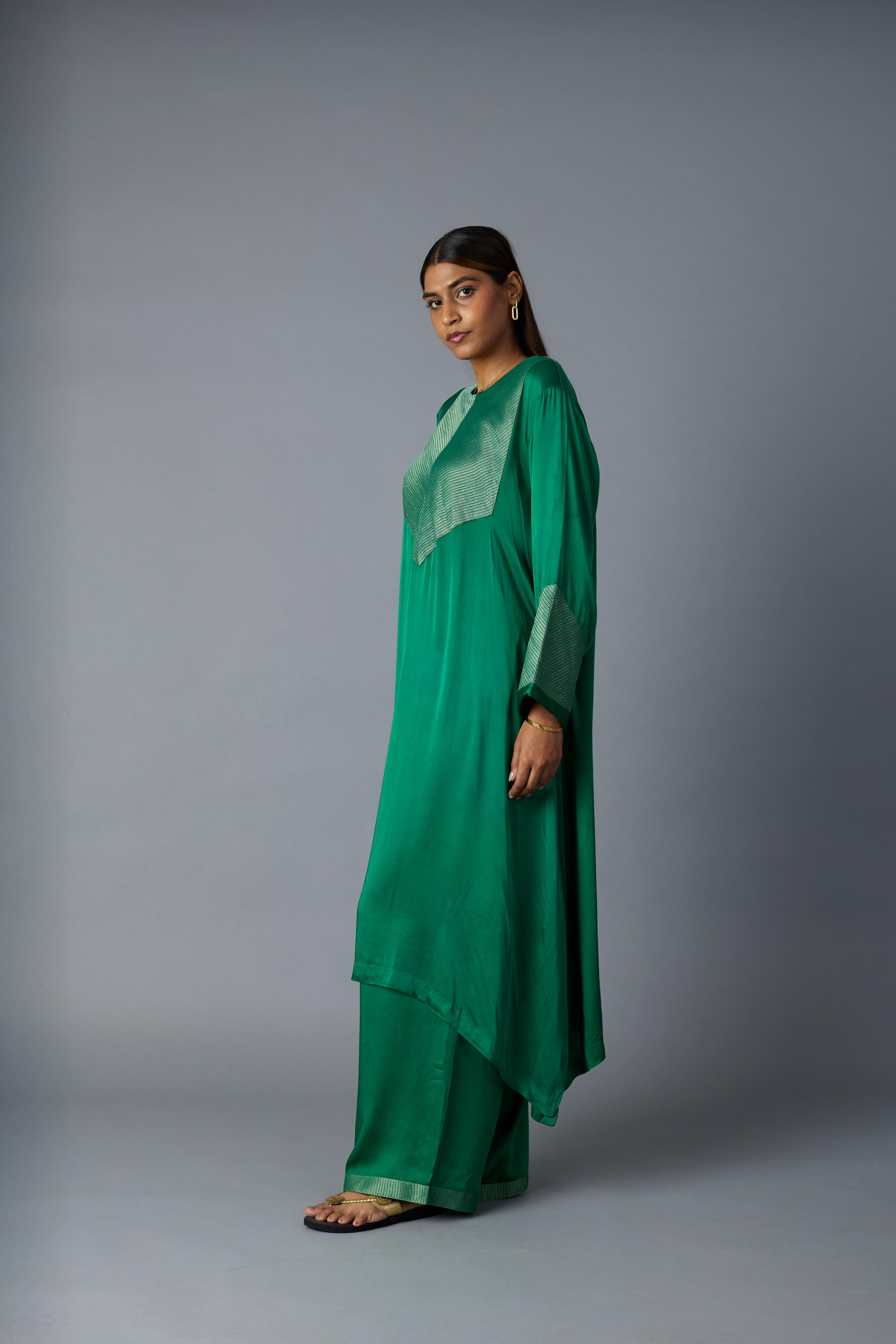 RASNA CO-ORD SET - GREEN