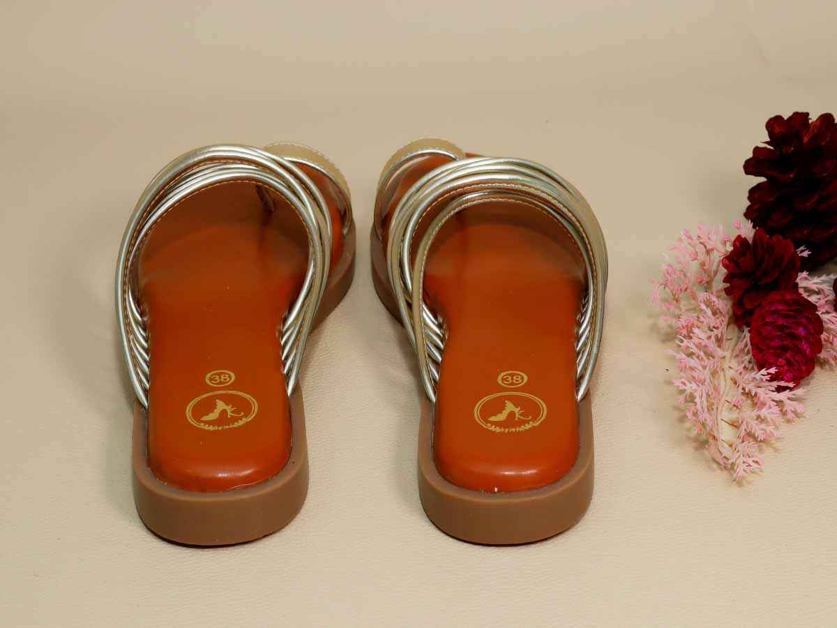 Gold String Flats