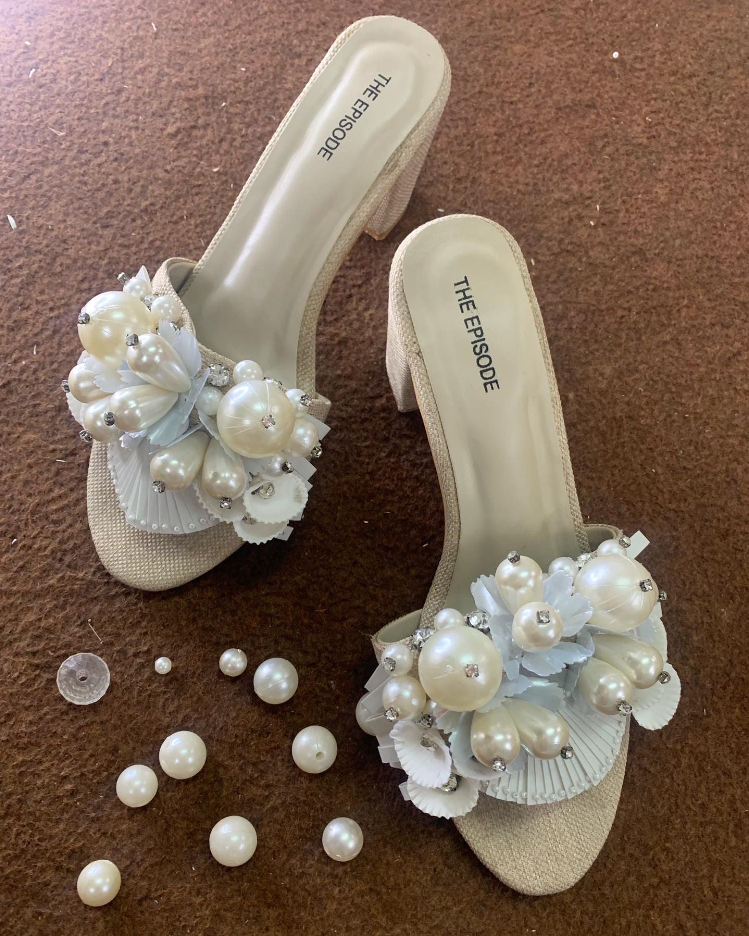 Cold Cold Heart (Cream) Heels
