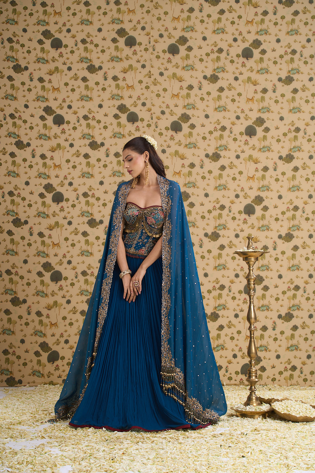 SAANJH CORSET LEHENGA