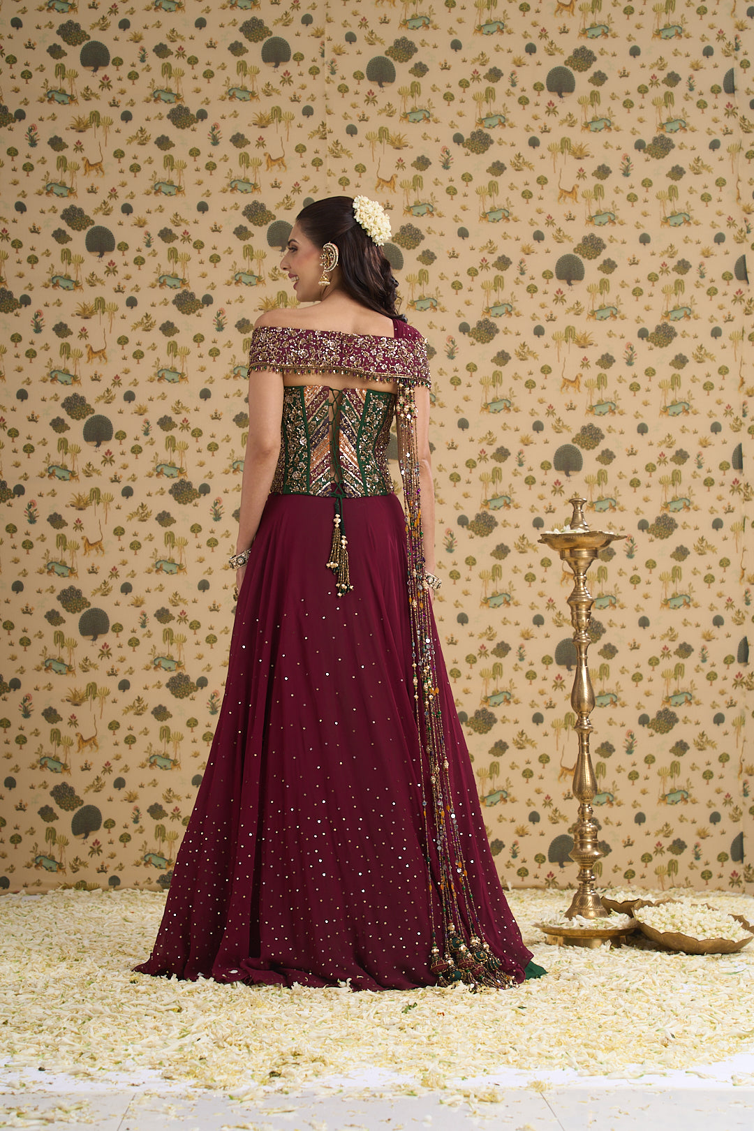 LATIKA CORSET LEHENGA
