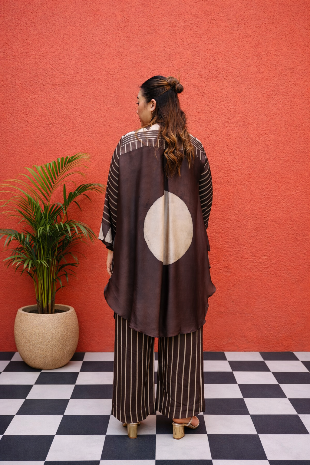 MATI Organic Brown Tunic Set