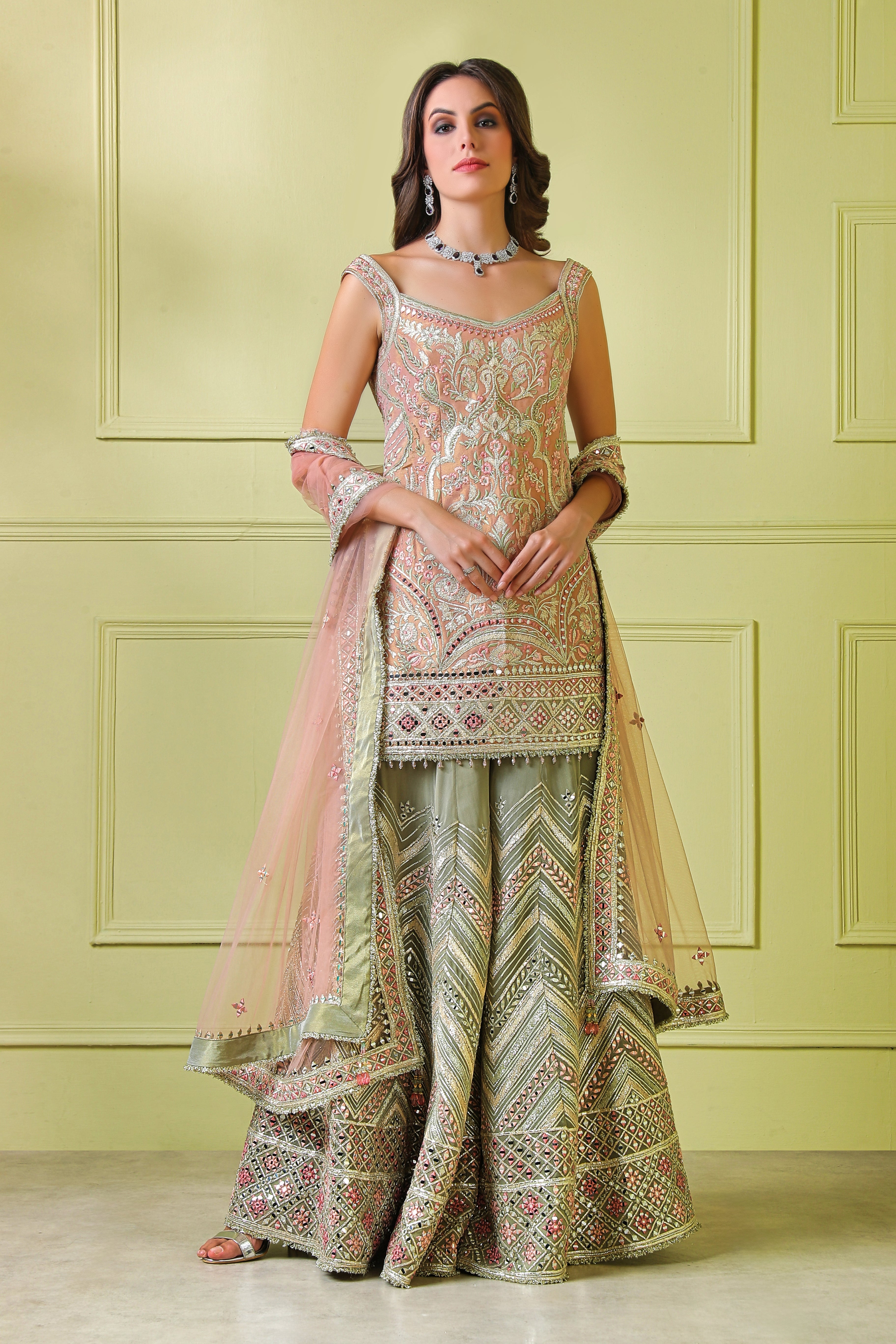 Sharara Suit With Dupatta