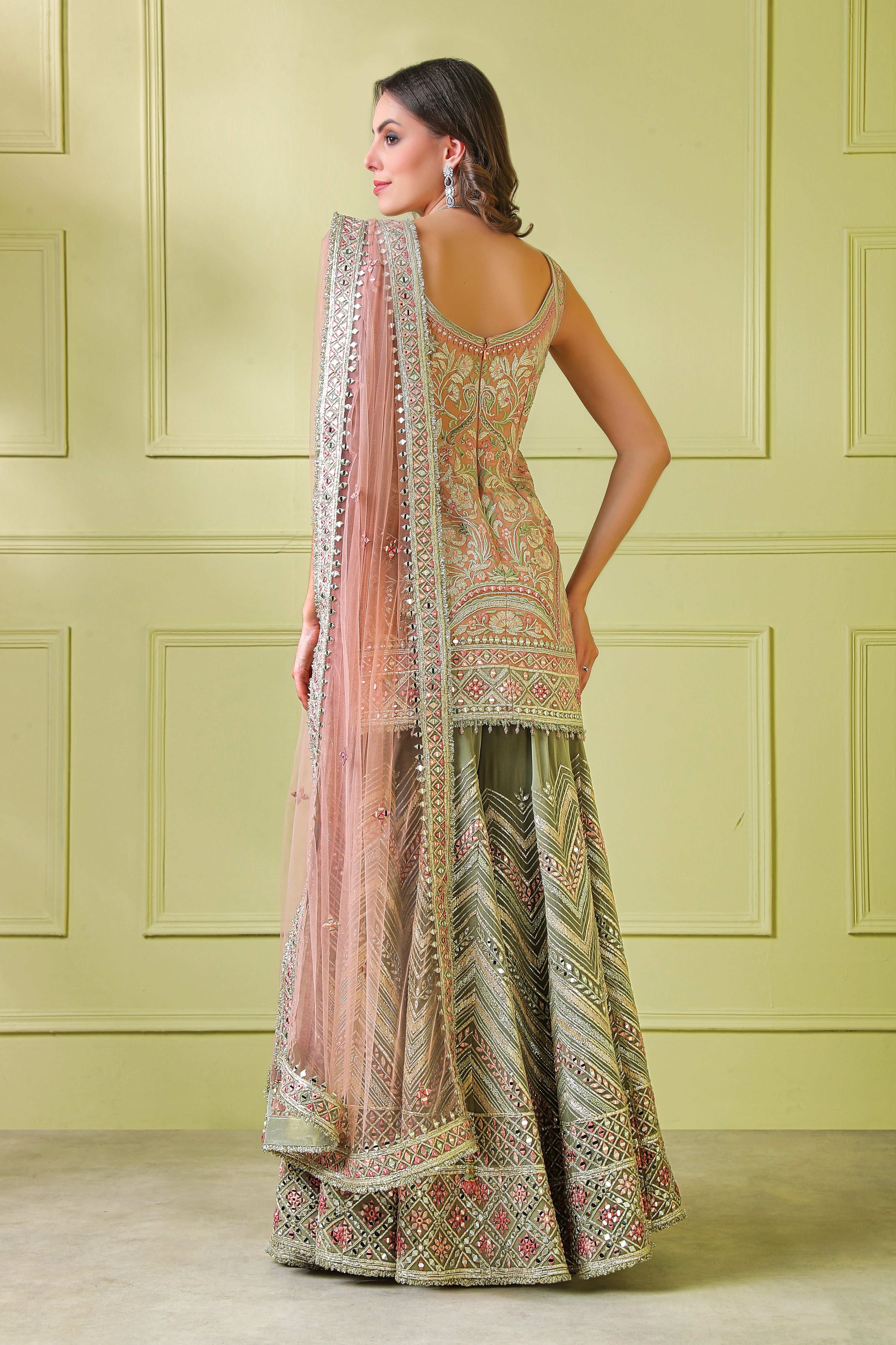 Sharara Suit With Dupatta