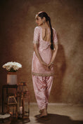 Load image into Gallery viewer, Blush pink & gold kurta salwar set
