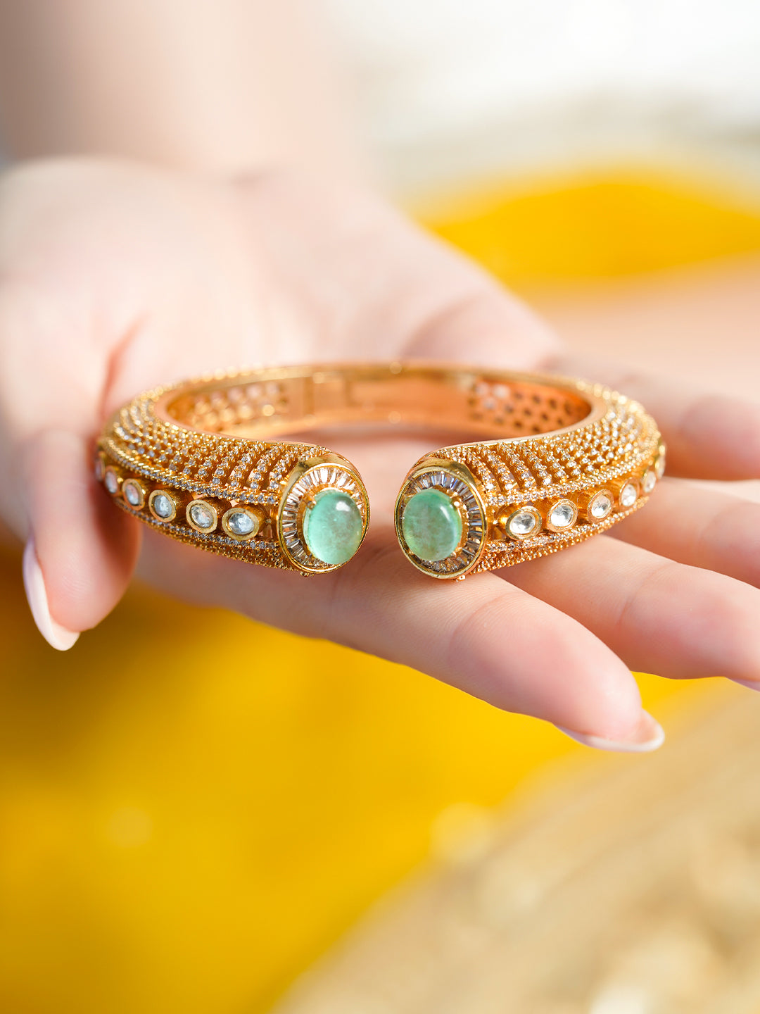 Anarkali Gold Bracelet