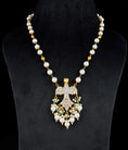 Load image into Gallery viewer, Gold finish Kundan Mother of pearls Pendant
