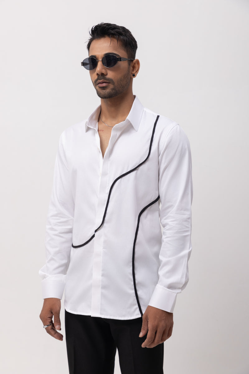 Cord - Hand Embroidered Designer Shirt