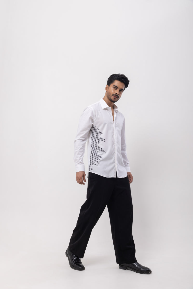 Cracker - Hand Embroidered Designer Shirt