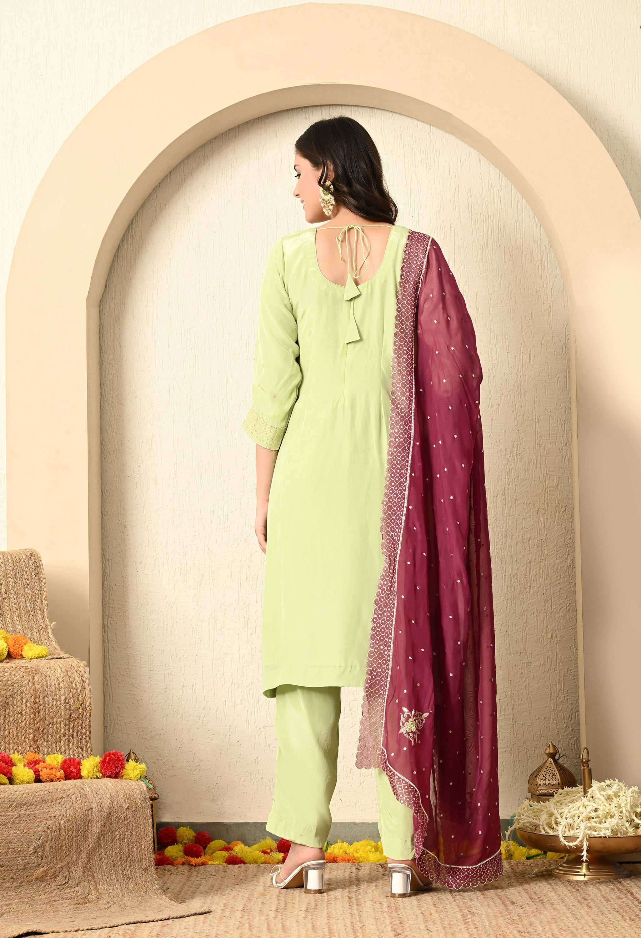 Light Green Kurta Set