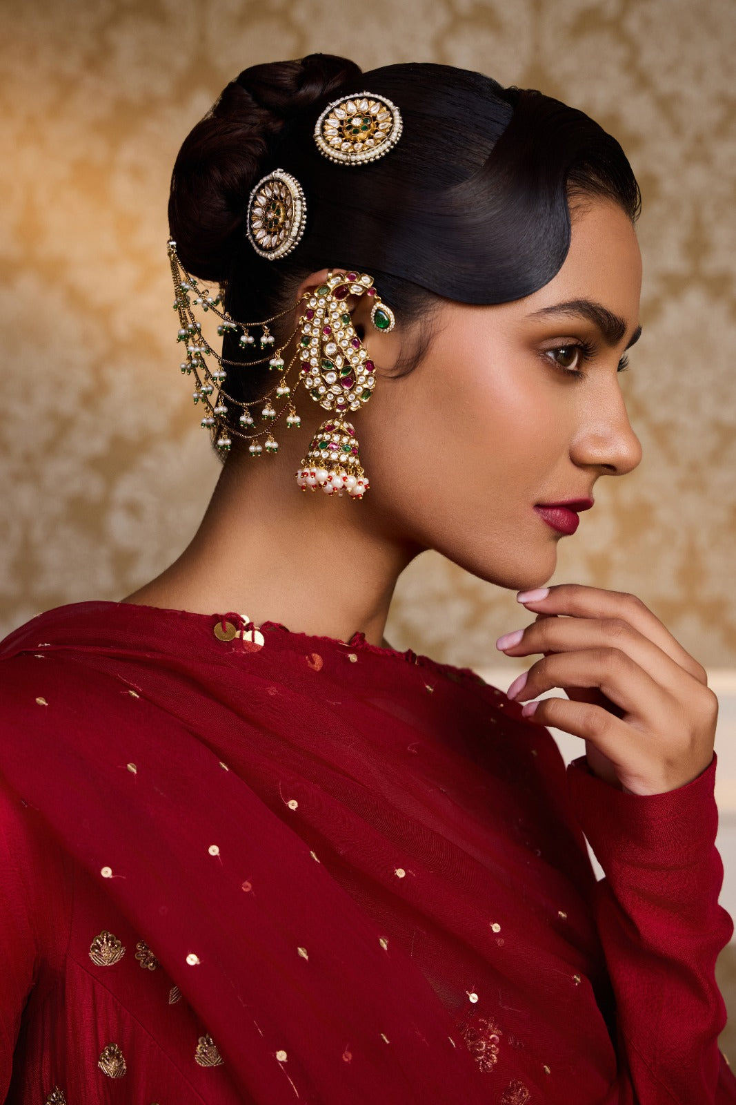 Royal Ranihaar Jhumkas