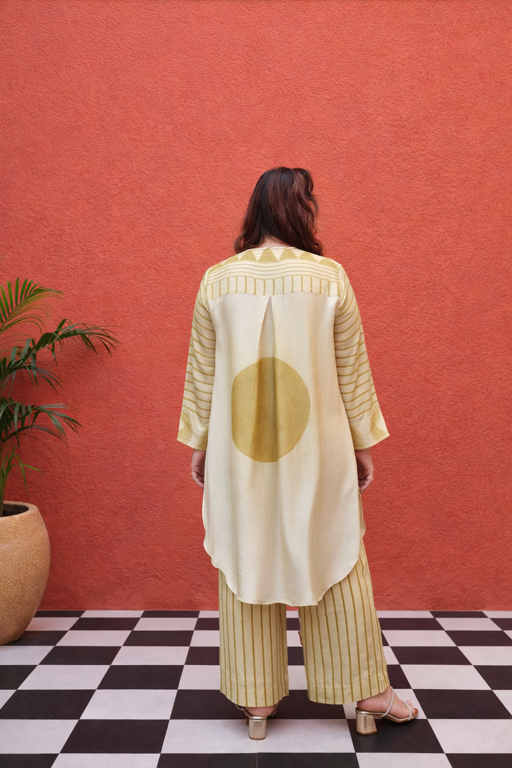 OHSO Organic Mustard Tunic Set