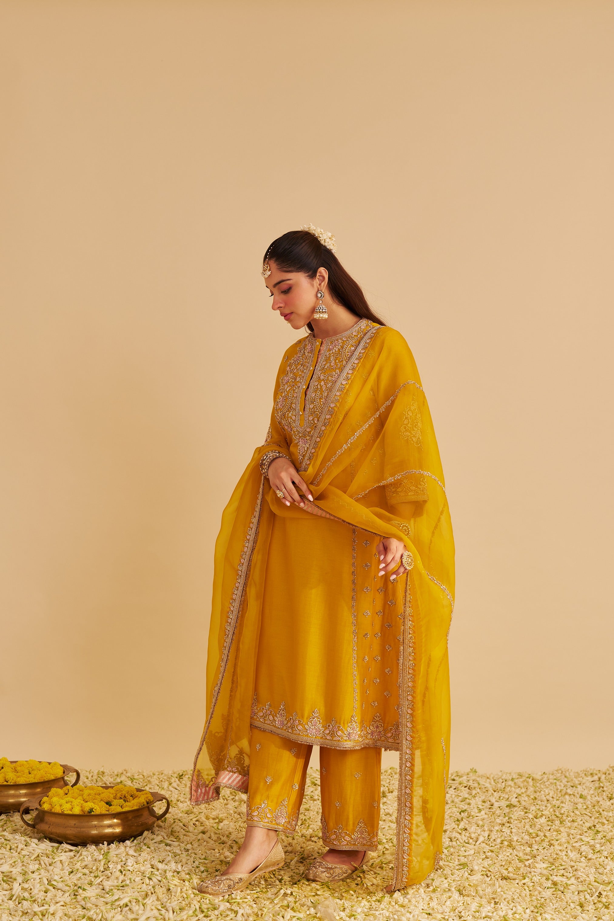 Anaiza Dabka Zardozi Kurta Set
