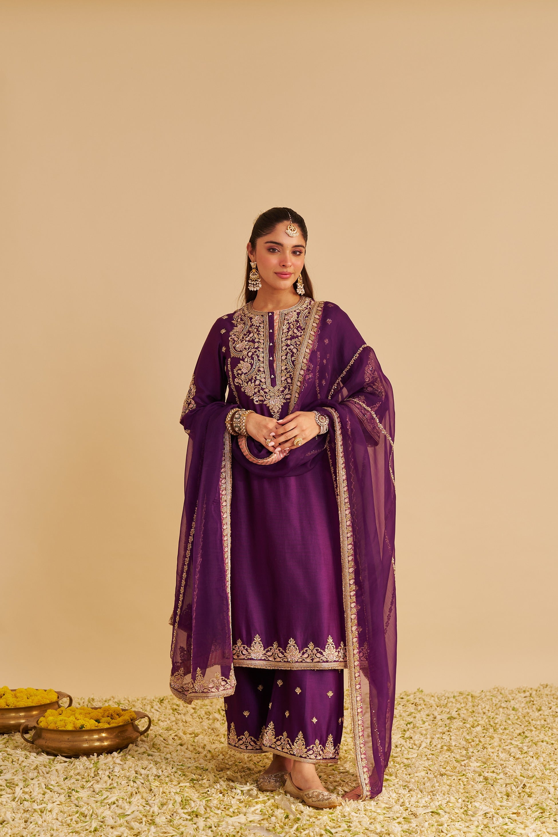 Anaiza Dabka Zardozi Kurta Set