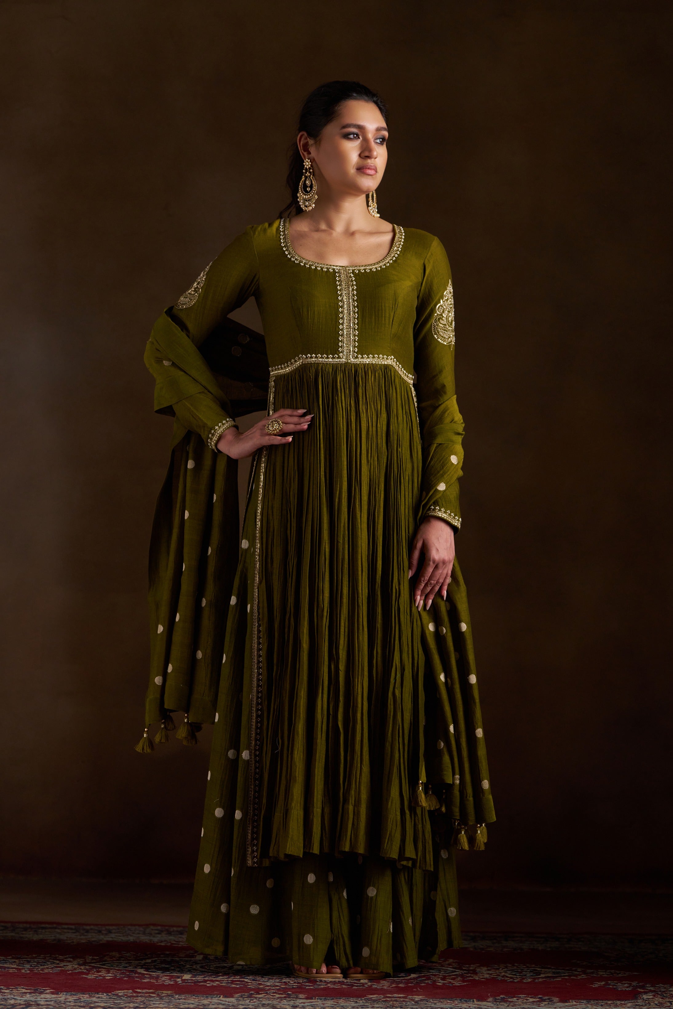 Oshira Anarkali Set