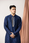 Load image into Gallery viewer, Mukaish Embroidered Gota Kurta With Pants
