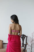 Load image into Gallery viewer, Pink Bandeau Top With Cape And Pants

