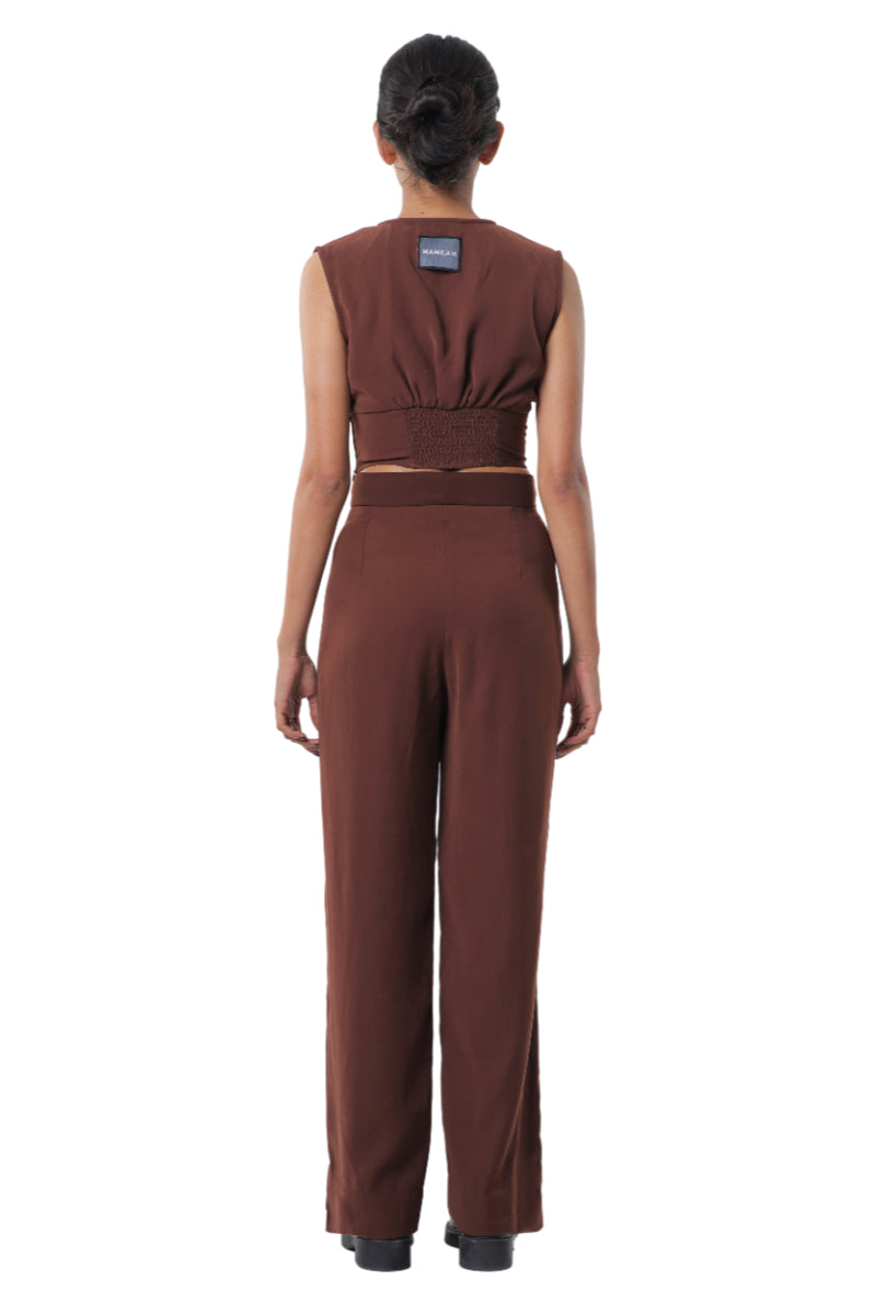 AFFAIR CORSET WITH HIGH WAISTED PANTS