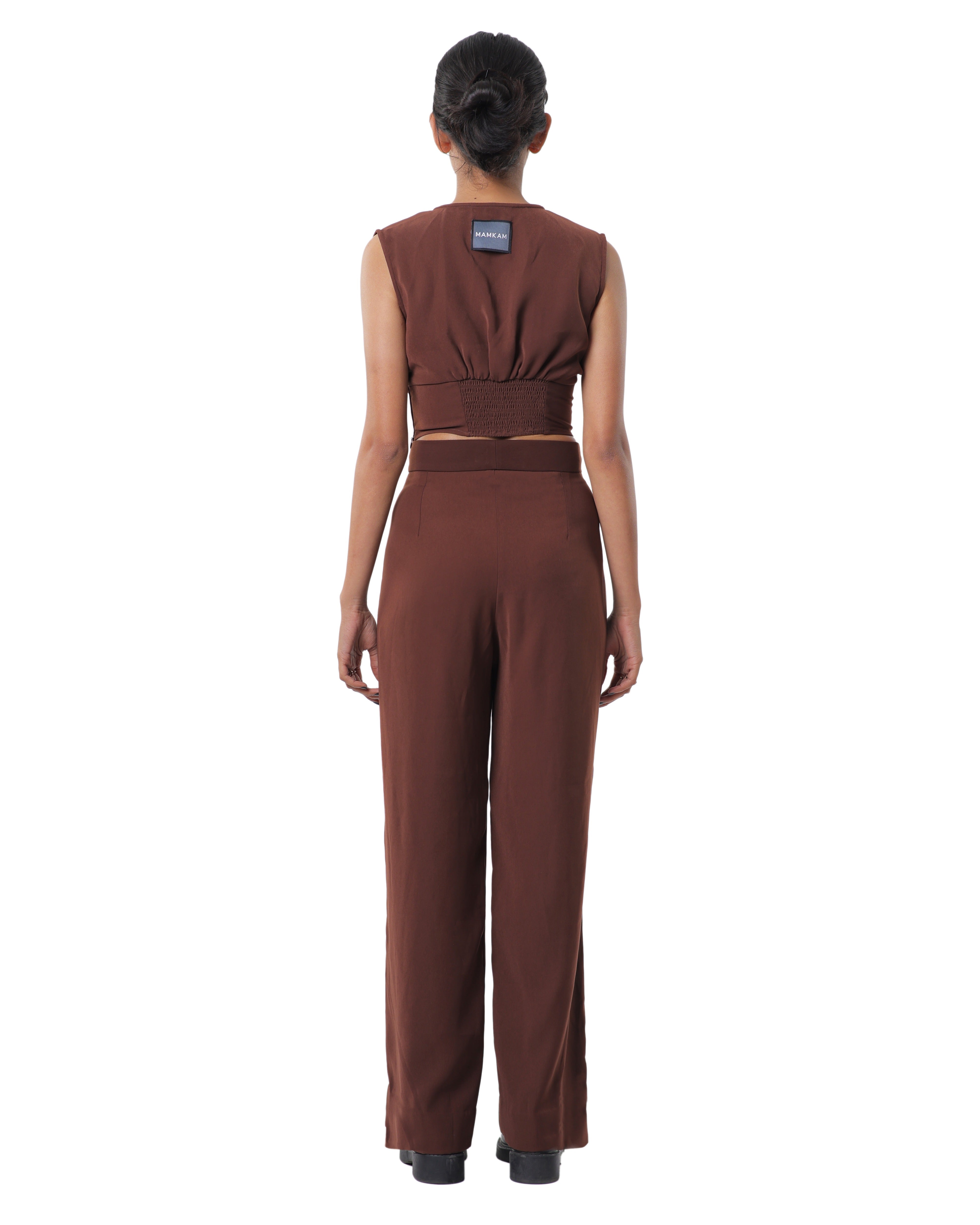 AFFAIR CORSET WITH HIGH WAISTED PANTS