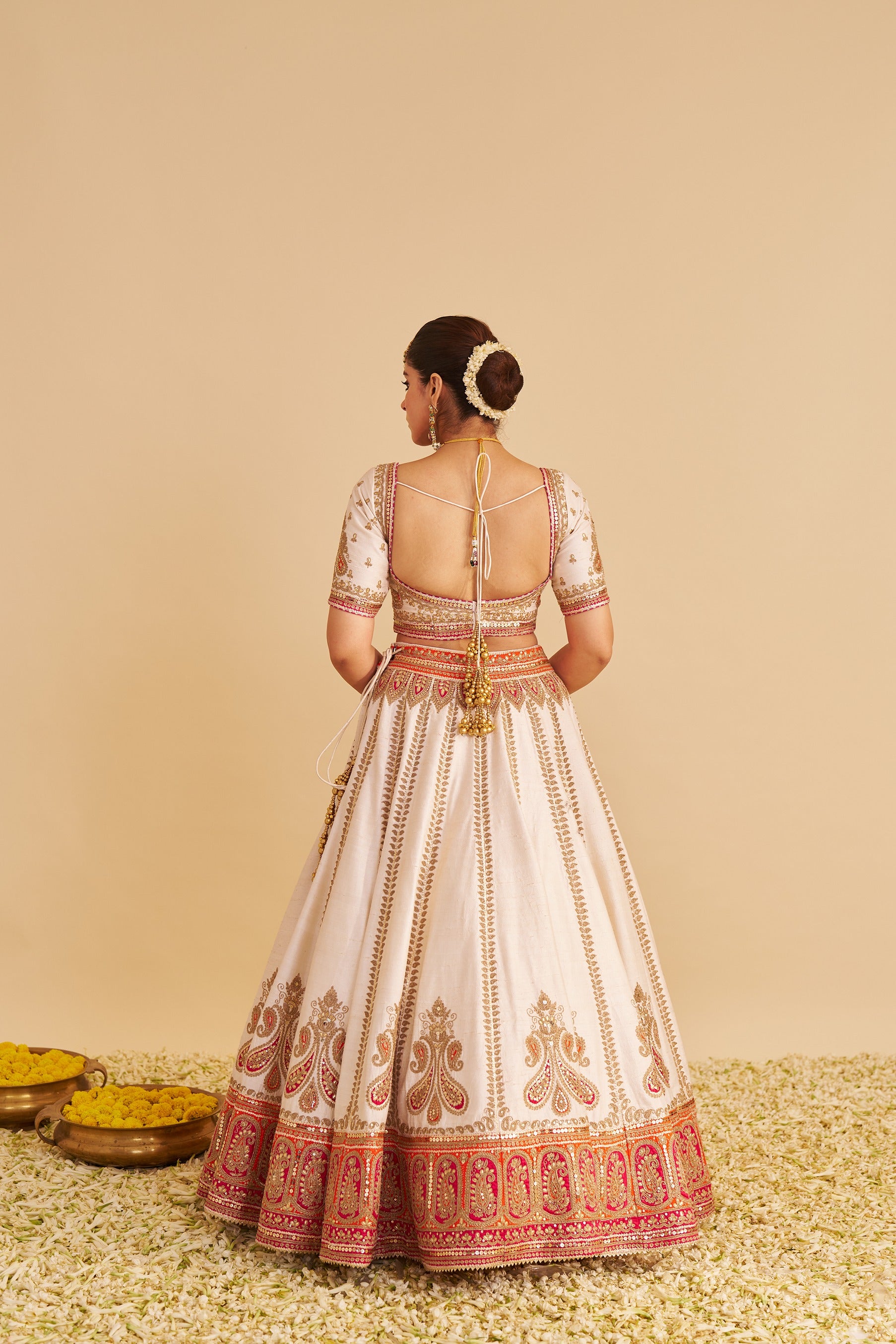 Amara Dabka Zardozi Lehenga Set