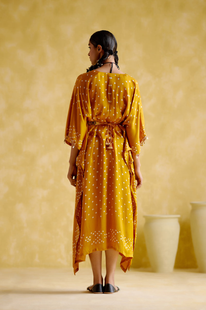 Annika - Mustard Bandhini