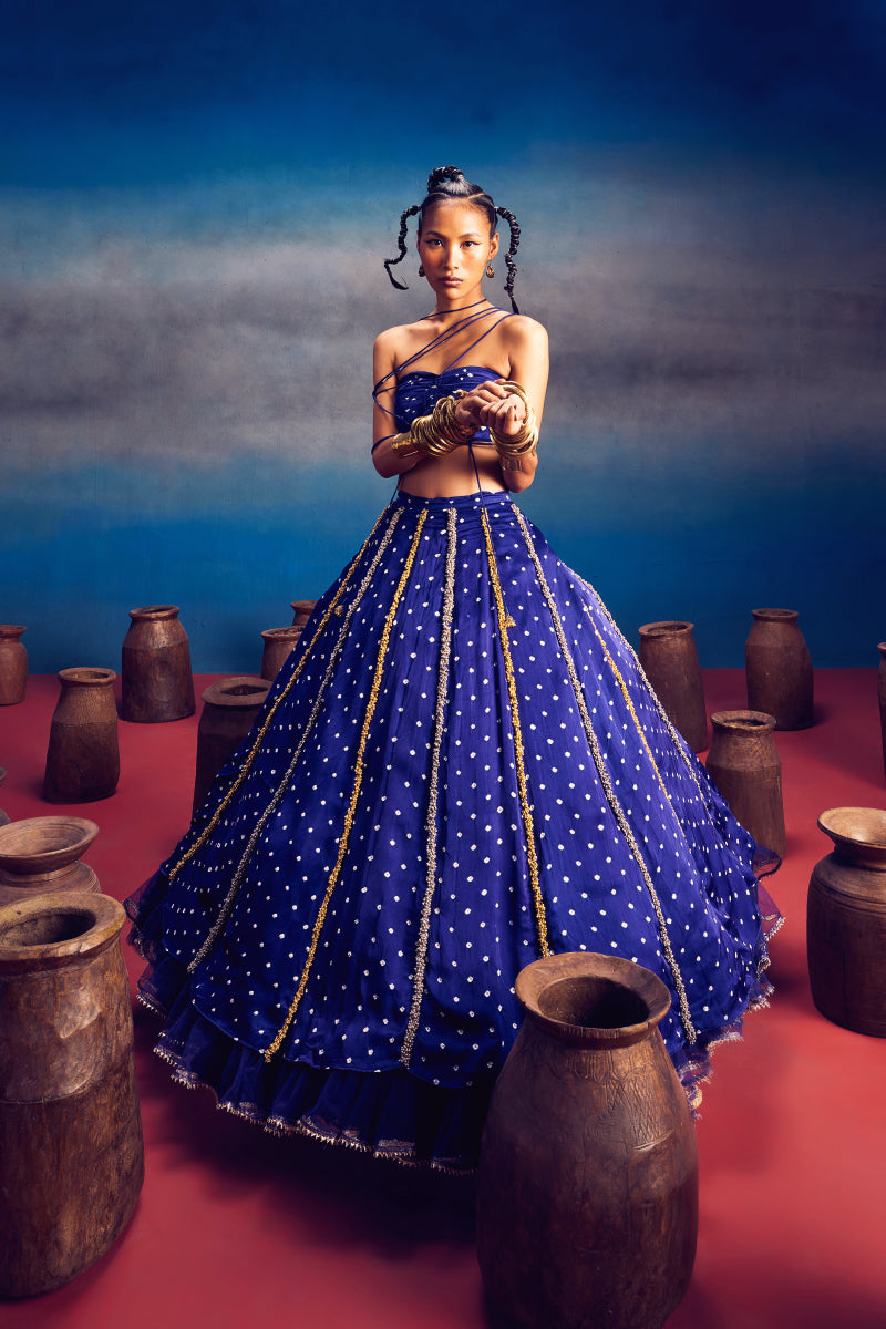 Aparna-Blue Lehnga
