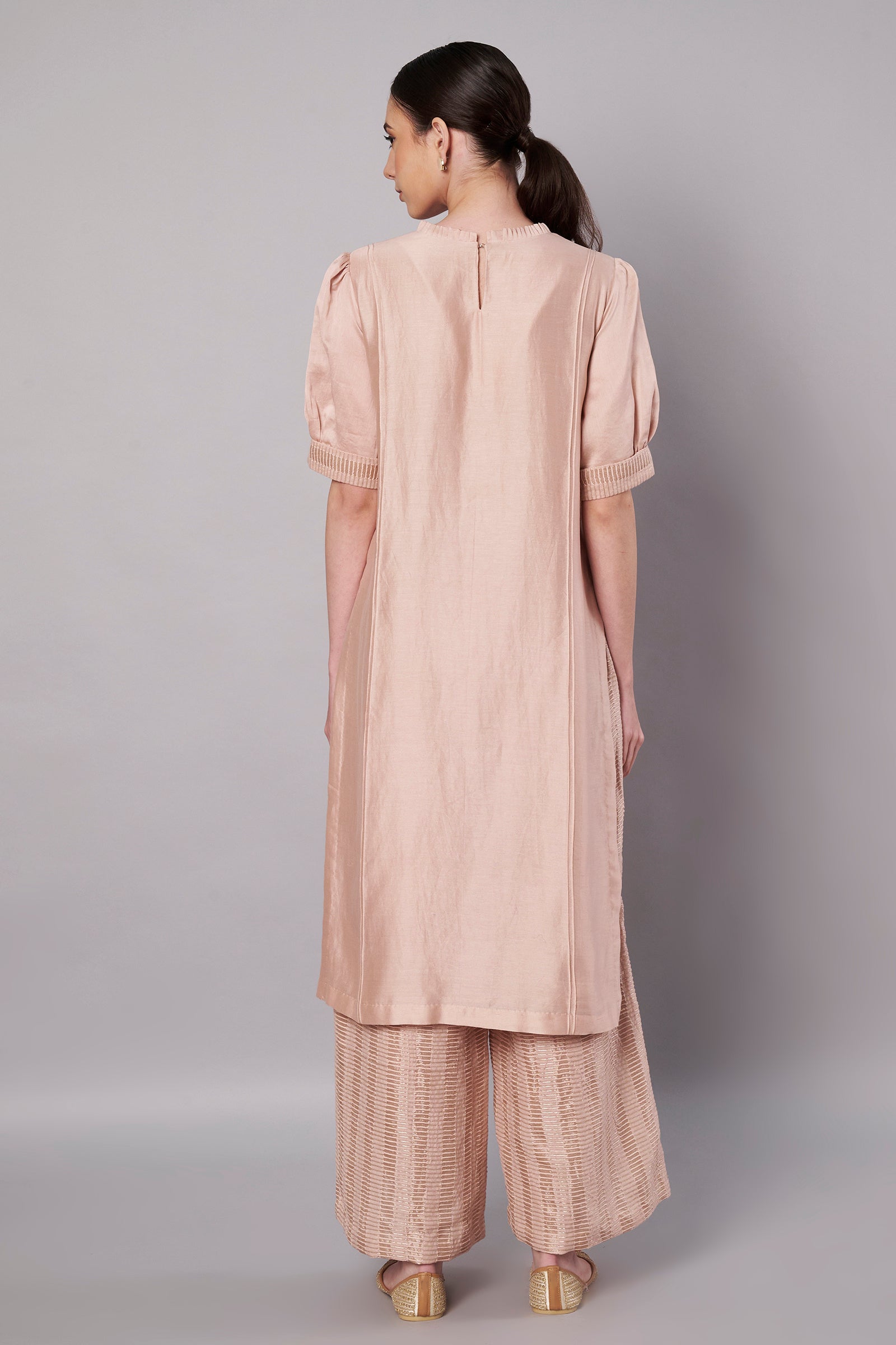 Aurora Kurta Set - Dirty Blush