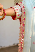 Load image into Gallery viewer, Hand Embroidered Silk Organza Dupatta
