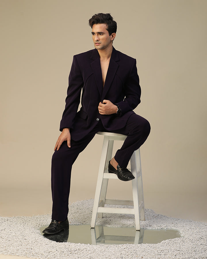 Purple Suit Set