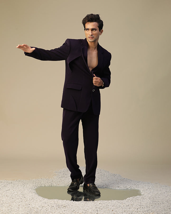 Purple Suit Set
