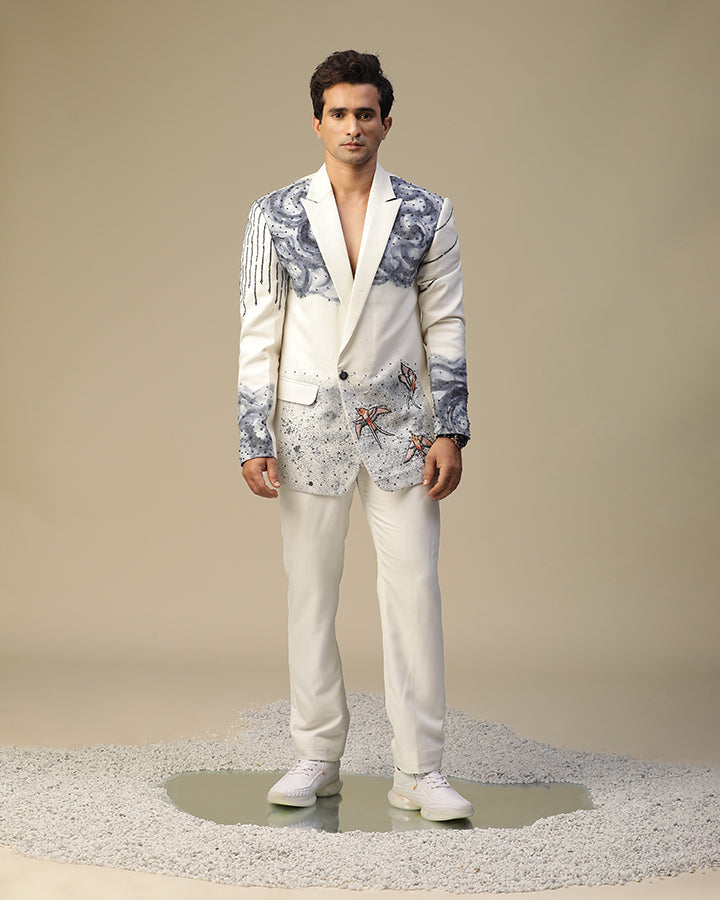 Handpainted Vish Suit Set