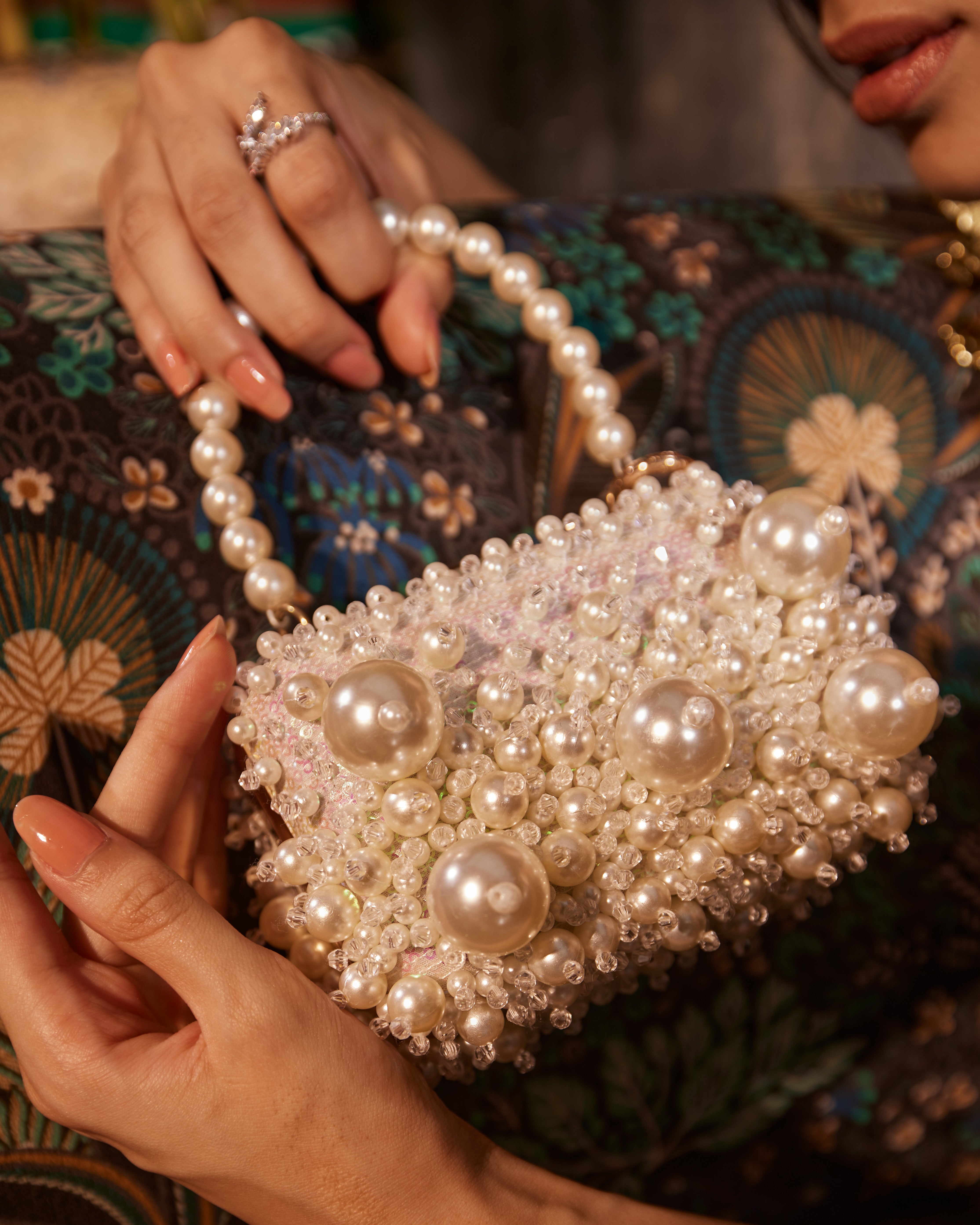 Rectangle Pearl Small