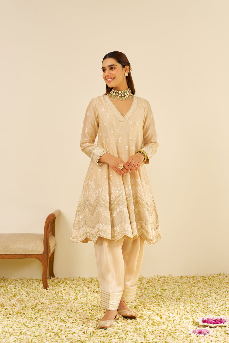 Meeram - Short Anarkali With Salwar