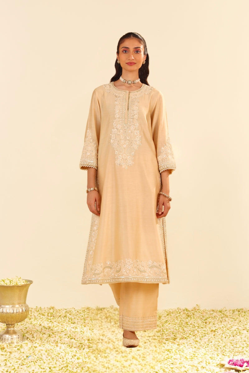 Sereen - A-Line Kurta With Palazzo