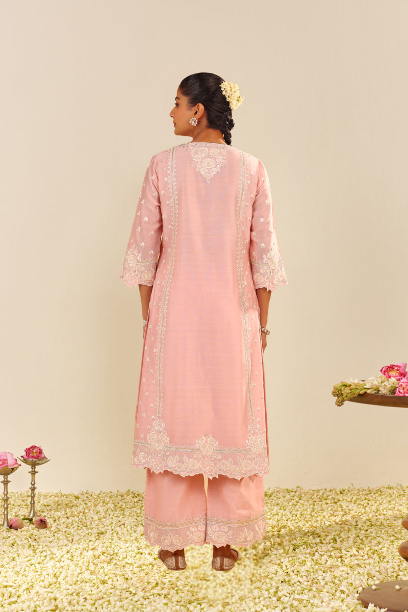 Sumaiya - A-Line Kurta With Palazzo