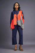 Load image into Gallery viewer, Navy Blue Orange Shirt & Pants
