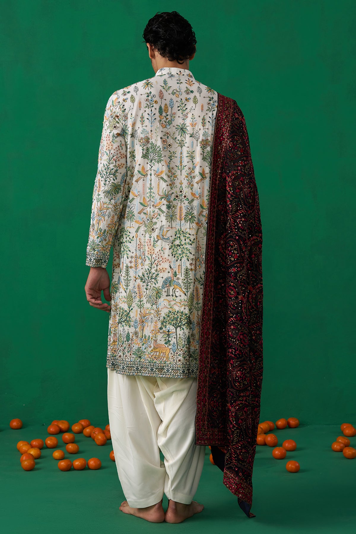 BIRD IVORY KURTA SET