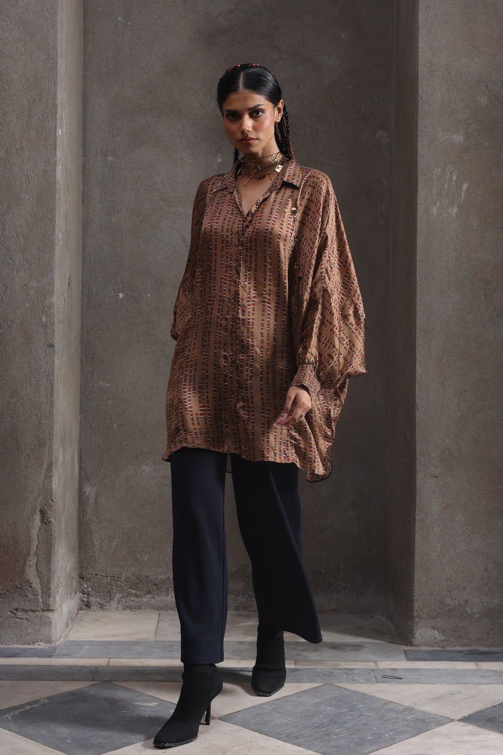 GYPSY GRID SHIRT