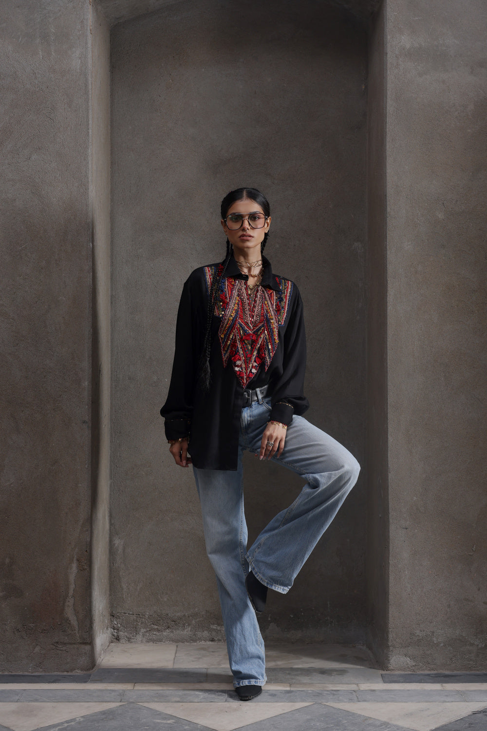 BANJARI BLACK SHIRT