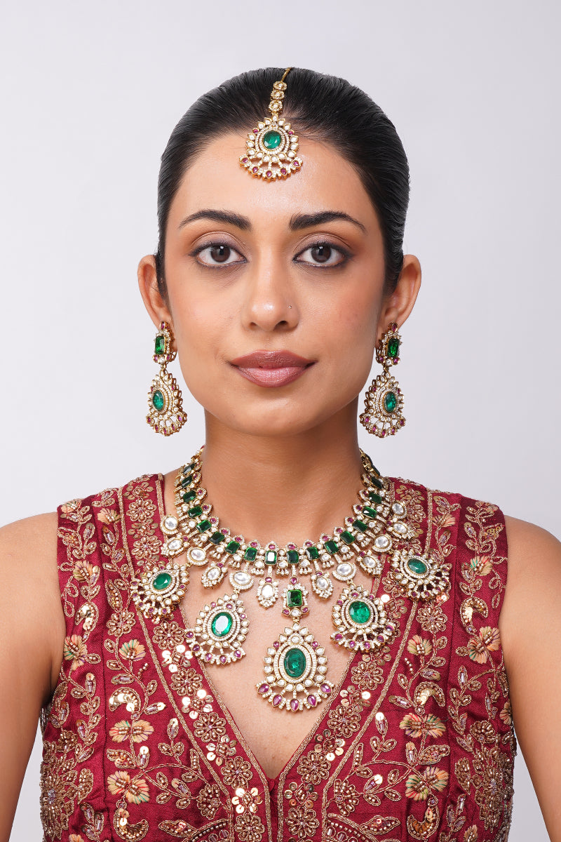 Ruhika Kundan Necklace Set