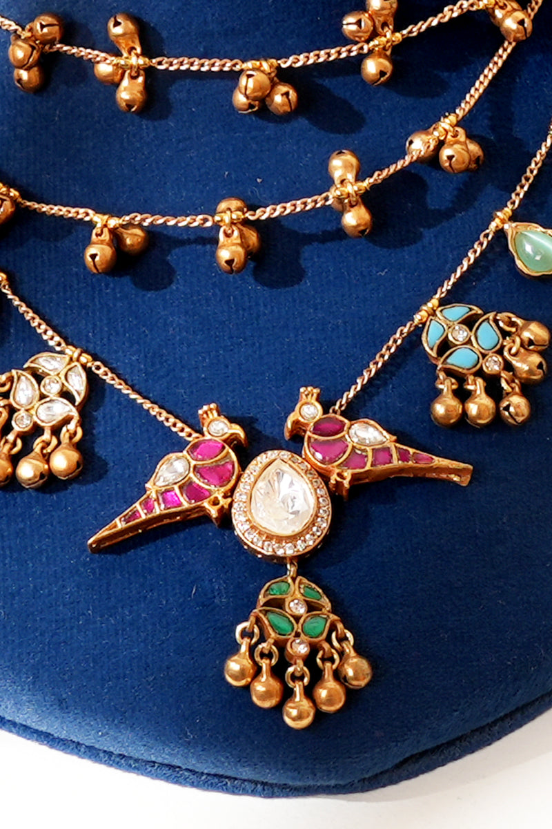 Kumari Multilayered Necklace Set