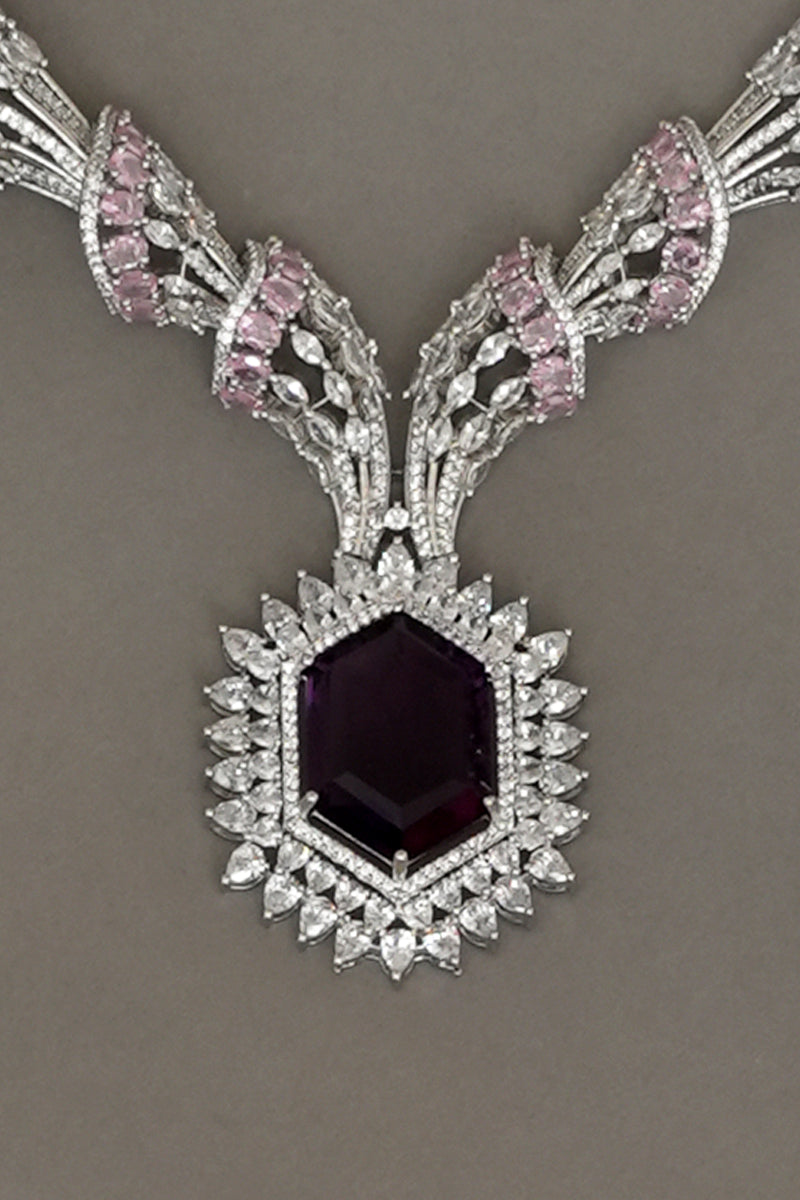 Vanya Diamanté Necklace Set