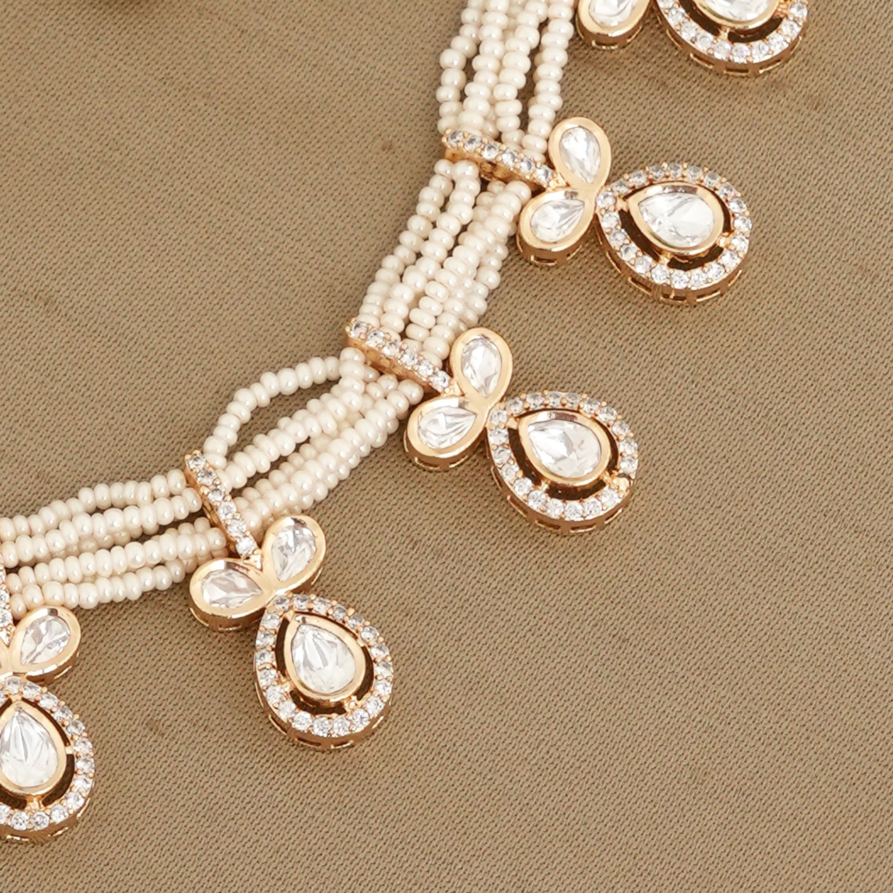 Ishika Pearls Necklace Set