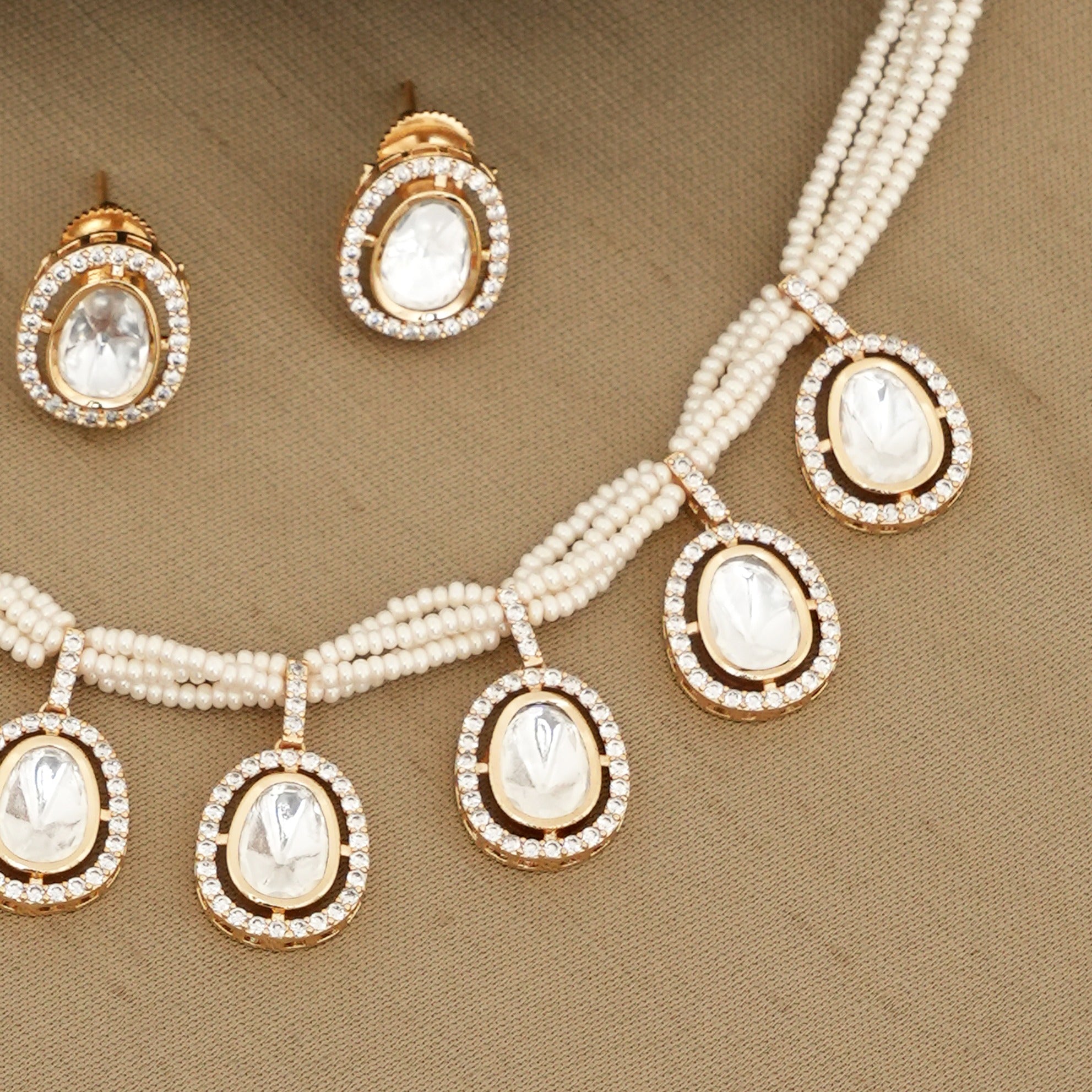 Ridhika Pearls Necklace Set