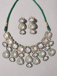 Load image into Gallery viewer, Polki Bridal Necklace Set
