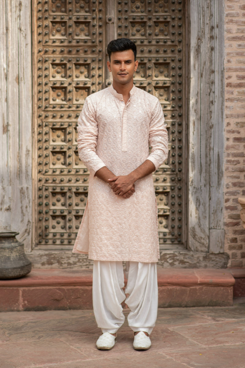 CHANDERI PATHANI SET