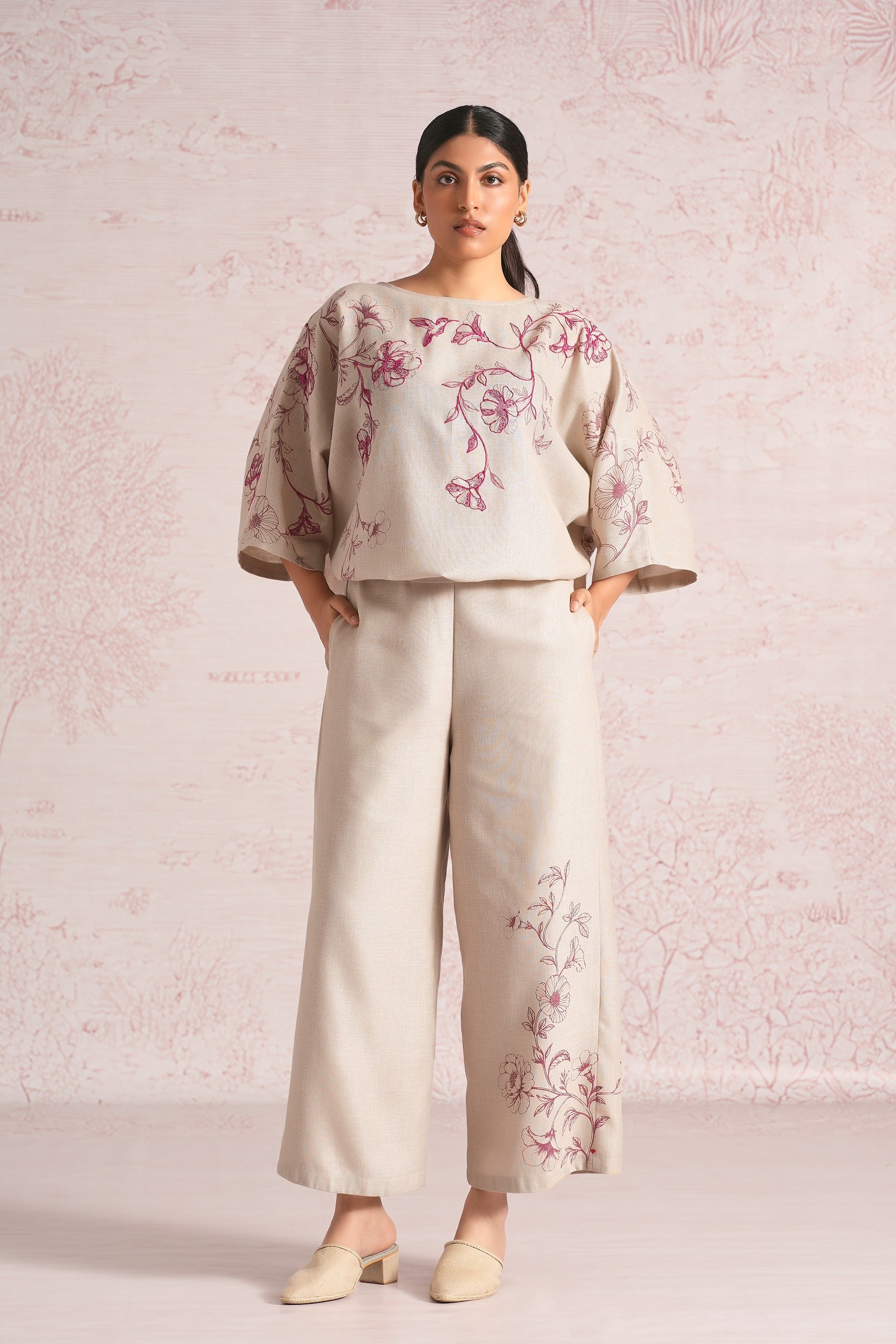 Bloomscape Sasha Co-Ord - Natural